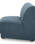 Fraser - Wedge Slipper Chair - Deep Blue