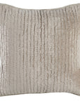 Bari - Velvet Sham - Pebble