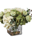 Cecily - Hydrangea Bouquet - Green