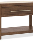 Driftwood - One-Drawer Nightstand With Stone