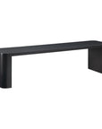 Post - Small Dining Bench - Black Oak