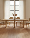 Tessa - Dining Table - Natural