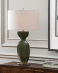 Curhan - Glaze Table Lamp - Green