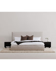 Luzon - King Bed - Light Gray