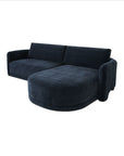 Emmy - Sectional Right - Dark Blue