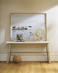 Oasis - Dockside Console Table - White / Beige