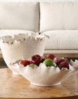 Blossom - Tall Off-White Bowl