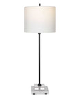 Ciara - Sleek Buffet Lamp - Black