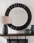 Caribou - Round Mirror - Black
