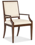 Archives - Upholstered Arm Chair - Beige / Brown