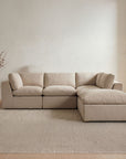 Cates - Dream Modular Sectional - Pebble