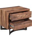 Bent - Nightstand - Smoked