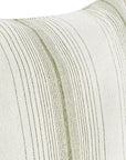 Stillness - 26" x 26" ST Theta Pillow - Wheat Green