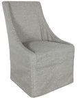 Warwick - Upholstered Rolling Dining Chair