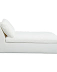 Miles - Outdoor Chaise - White