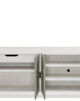 Oasis - Seascape Credenza - Gray / White