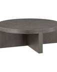 Folke - Round Coffee Table - Dark Gray