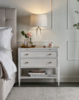 Love. Joy. Bliss.-Miranda Kerr Home - Chelsea Nightstand - Alabaster