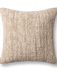Jai - 22" x 22" Accent Pillow - Natural