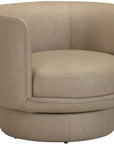 Deke - Swivel Chair - Light Brown
