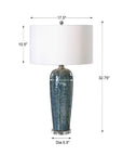 Maira - Ceramic Table Lamp - Blue