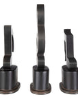 Music Notes - Metal Figurines (Set of 3) - Black