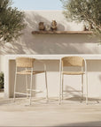Zola - Outdoor Bar Stool - Natural