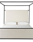 Modern - Cascade King Canopy Bed - White
