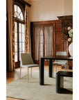 Post - Small Dining Bench - Black Oak