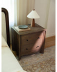 Mabel - Nightstand - Dark Brown