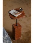 Caro - Side Table Alicante Marble - Rosso / Red