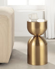 Golden Vessel - Modern Accent Table