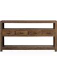 Mattai - 4 Drawer Console Table - Natural