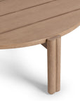 Oliver - Outdoor Round Coffee Table - Butterscotch