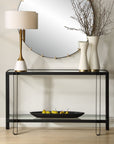 Shadow - Black Iron Console Table