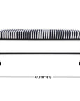 Braddock - Striped Bench - Black