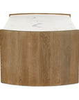 Fern - Coffee Table - White / Light Brown