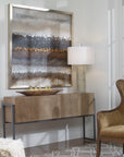 Layers - Landscape Art - Pearl Silver