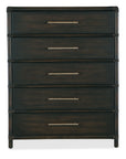 Retreat - Pole Rattan Five-Drawer Chest