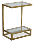 Musing - Accent Table - Brushed Brass