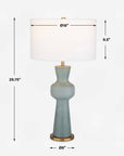 Pollard - Slate Table Lamp - Green
