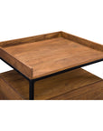 Vancouver - Side Table - Brown