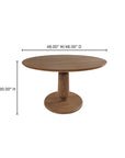 Clark - Dining Table - Brown