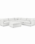 Caplan - 6 Piece Modular Sectional With Ottoman