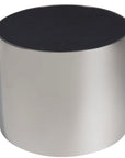 Modern - Revolve Small Nesting Table - Pearl Silver