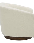 Oscy - Swivel Chair - White