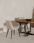 Bent - Round Dining Table - Smoked