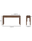 Wiley - Console Table - Vintage Brown