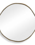 Lowen - Round Mirror - Brass