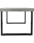 Jedrik - Large Outdoor Dining Table - Cement